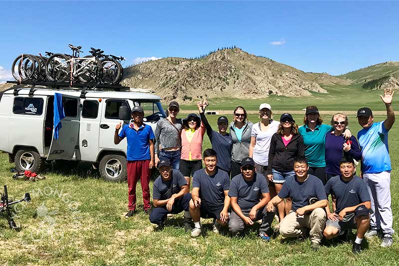 Travel Mongolia by bike