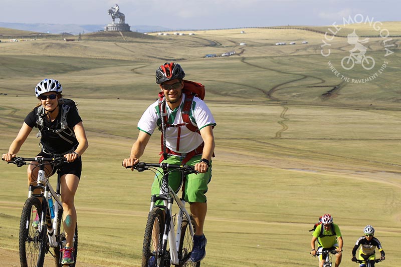 Biking Mongolia