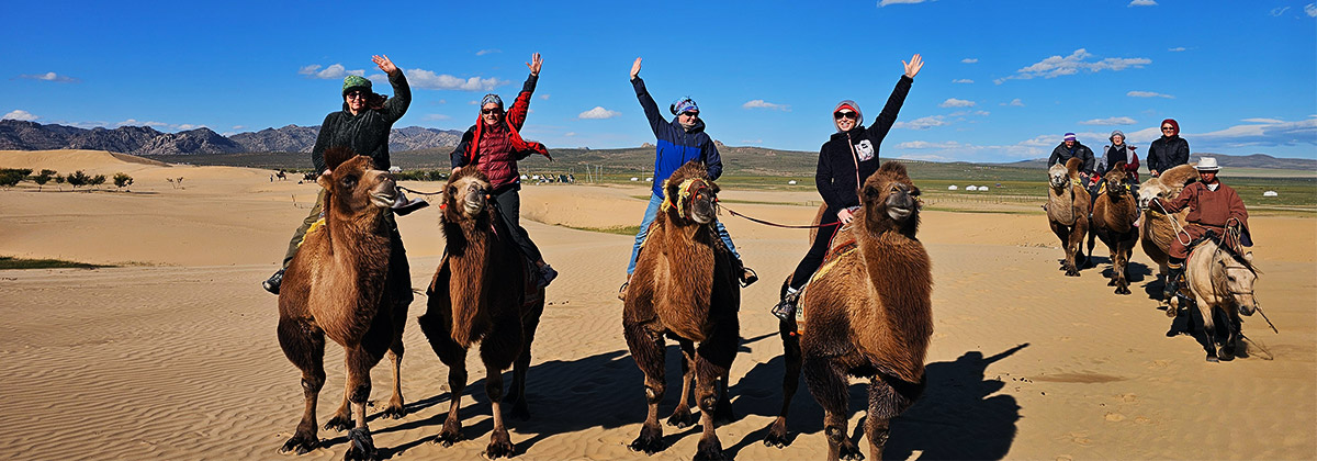 Wild Mongolia - hiking, cycling & camel riding tour - 7 days
